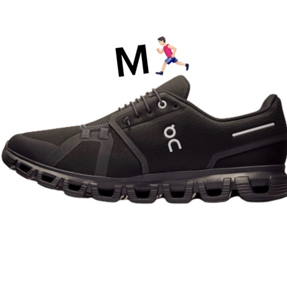 On Running Other - On Running Cloud 6 MEN’S Black Sneakers 🏃♂️🏃♀️ SIZE 8.5